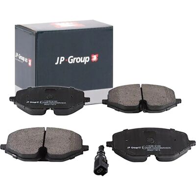 JP GROUP 1163614100 Vorderachsen-Bremsbeläge - Passend für VW, Audi, Skoda, Seat, Cupra JP GROUP 1163614100 Vorderachsen-Bremsbeläge - Passend für VW, Audi, Skoda, Seat, Cupra
