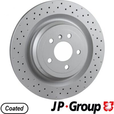 JP GROUP 1363204700 - Δίσκος φρένου άξονα πίσω - Επικάλυψη με υψηλή περιεκτικότητα σε άνθρακα JP GROUP 1363204700 - Δίσκος φρένου άξονα πίσω - Επικάλυψη με υψηλή περιεκτικότητα σε άνθρακα