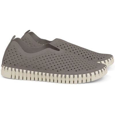 Ilse Jacobsen Tulip Taupe Shoes - Casual Ilse Jacobsen Tulip Taupe Shoes - Casual