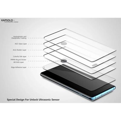 Kapsolo Vetro Temperato Samsung Galaxy Note20 Ultra 5G Protezione Schermo Kapsolo Vetro Temperato Samsung Galaxy Note20 Ultra 5G Protezione Schermo