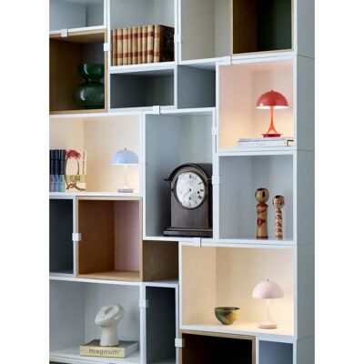 Lampada portatile Louis Poulsen - Design Verner Panton, LED, Rosa Lampada portatile Louis Poulsen - Design Verner Panton, LED, Rosa
