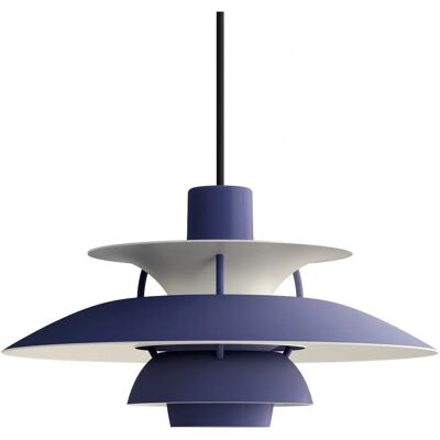 Louis Poulsen - PH 5 Mini Pendelleuchte - Dusty Indigo - Aluminium laqué - Deckenleuchte Louis Poulsen - PH 5 Mini Pendelleuchte - Dusty Indigo - Aluminium laqué - Deckenleuchte