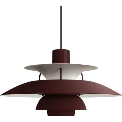 Louis Poulsen - PH 5 Monocromatico 2024 Lampada a sospensione - Rosso Louis Poulsen - PH 5 Monocromatico 2024 Lampada a sospensione - Rosso