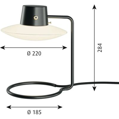 Louis Poulsen AJ Oxford Lampe de table - Design classique moderne Louis Poulsen AJ Oxford Lampe de table - Design classique moderne