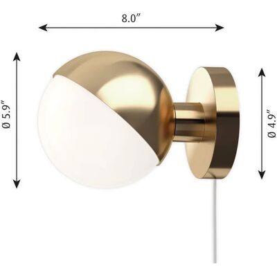 Louis Poulsen VL Studio Wandlampe aus Messing - 150mm Louis Poulsen VL Studio Wandlampe aus Messing - 150mm