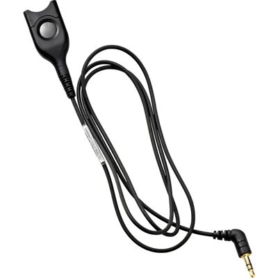 EPOS CCEL 193-2 Kopfhörerkabel - Verwicklungsfrei, 3,5 mm, Schwarz EPOS CCEL 193-2 Kopfhörerkabel - Verwicklungsfrei, 3,5 mm, Schwarz