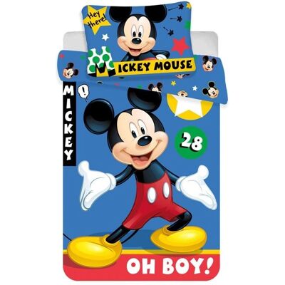 Licens Junior Mickey Mouse Sängkläder - Vändbar - 100x140 cm Licens Junior Mickey Mouse Sängkläder - Vändbar - 100x140 cm
