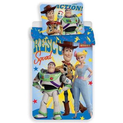 Toy Story Junior Sengetøy Sett - Reversibelt 100x140cm - Bomull Toy Story Junior Sengetøy Sett - Reversibelt 100x140cm - Bomull