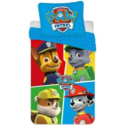 Paw Patrol peuterdekbedovertrek - 100x135cm - Multicolor Paw Patrol peuterdekbedovertrek - 100x135cm - Multicolor
