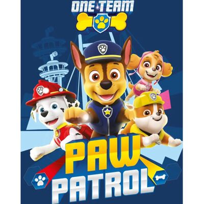 Borg Living - Paw Patrol 100x140 - Blauw - Fleece-deken Borg Living - Paw Patrol 100x140 - Blauw - Fleece-deken