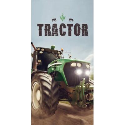 Licens Traktor Bomullshandduk - 70x140cm Licens Traktor Bomullshandduk - 70x140cm