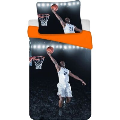 Licens Basketball Sengetøy - 140x200 cm - Bomull Licens Basketball Sengetøy - 140x200 cm - Bomull