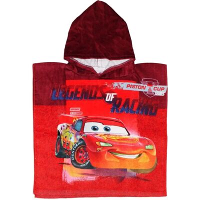 Lisens Lightning McQueen Piston Cup Håndkle Poncho - Barne størrelse Lisens Lightning McQueen Piston Cup Håndkle Poncho - Barne størrelse