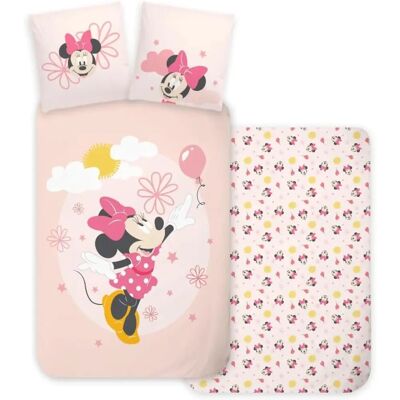 Disney Minnie Mouse Balloon - 100 x 135 cm - Pink - envelope de cama Disney Minnie Mouse Balloon - 100 x 135 cm - Pink - envelope de cama
