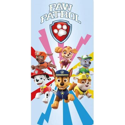 Lisens Paw Patrol Super Team Bomullshåndkle - 70x140cm Lisens Paw Patrol Super Team Bomullshåndkle - 70x140cm