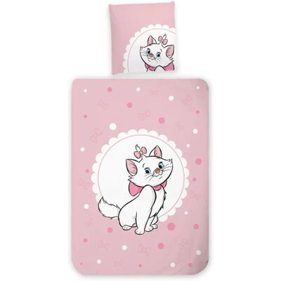 Borg Living Aristocats Bettwäsche - Wendbares Marie Motiv - 100x140cm Borg Living Aristocats Bettwäsche - Wendbares Marie Motiv - 100x140cm