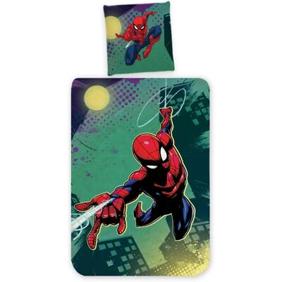 Spiderman Sengetøjsæt - Vændbart Design til Børn Spiderman Sengetøjsæt - Vændbart Design til Børn