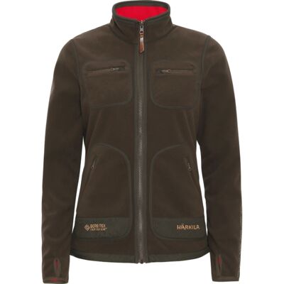 Härkila Kamko Fleecejacke Damen - Braun/Rot - Fleecejacke Härkila Kamko Fleecejacke Damen - Braun/Rot - Fleecejacke