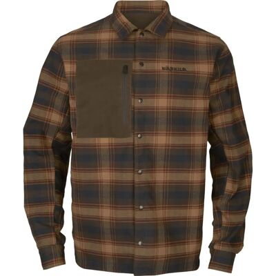 Härkila Eirik Reversible Shirt Jacket - Dark olive/Burgundy - 3XL Härkila Eirik Reversible Shirt Jacket - Dark olive/Burgundy - 3XL