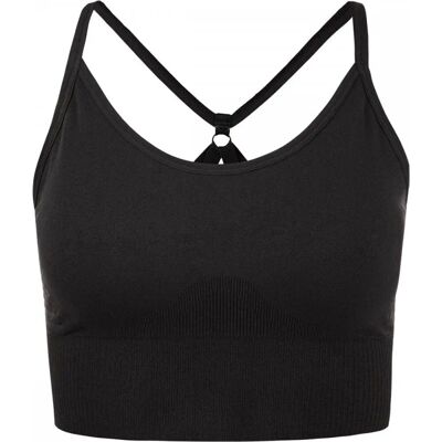 Reggiseno Seamless Donna Athlecia - Nero - Supporto Sportivo Reggiseno Seamless Donna Athlecia - Nero - Supporto Sportivo
