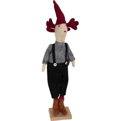 Home-tex filt jul- och renfigur 50cm - Festlig dekoration Home-tex filt jul- och renfigur 50cm - Festlig dekoration