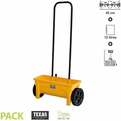 Texas - Smart Spreader 100 - Jaune - 12 L - Spreader - Publicité Texas - Smart Spreader 100 - Jaune - 12 L - Spreader - Publicité