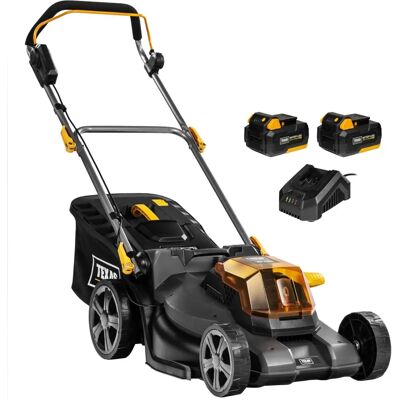 TEXAS LMX2044 Akku-Rasenmäher - 44cm, 650m², 2 Akkus TEXAS LMX2044 Akku-Rasenmäher - 44cm, 650m², 2 Akkus