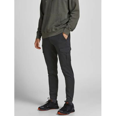 Jack & Jones St Marco Joe Cuffed Cargo Pantaloni (12186889) neri Jack & Jones St Marco Joe Cuffed Cargo Pantaloni (12186889) neri