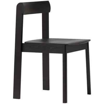 Form & Refine - Blueprint Chair - Chêne noir peint - SH 45 cm - Chair - Publicité Form & Refine - Blueprint Chair - Chêne noir peint - SH 45 cm - Chair - Publicité