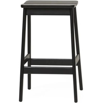 Form & Refine - Angle Standard 65 - Noir - Hêtre teinté - Barstool - Publicité Form & Refine - Angle Standard 65 - Noir - Hêtre teinté - Barstool - Publicité