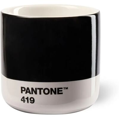 Tasse Macchiato Pantone 100ml Noire - Tasse à café Tasse Macchiato Pantone 100ml Noire - Tasse à café