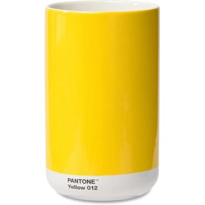 PANTONE Vase - Diameter 10,2cm, Height 16,9cm, Gul PANTONE Vase - Diameter 10,2cm, Height 16,9cm, Gul