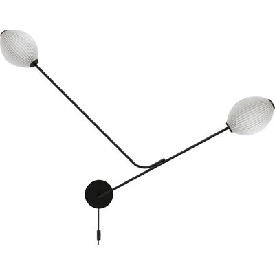 Lampe Murale Satellite GUBI - Blanc Crème - 119cm Lampe Murale Satellite GUBI - Blanc Crème - 119cm