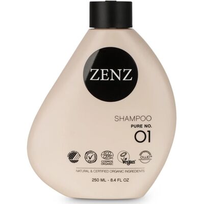 ZENZ Organic No. 01 Hipoallergén erősítő sampon - Bőr- és hajbarát ZENZ Organic No. 01 Hipoallergén erősítő sampon - Bőr- és hajbarát