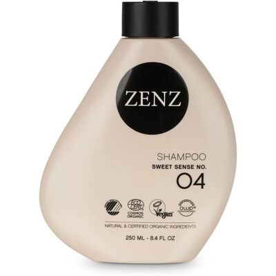 Zenz Organic Sweet Sense No. 04 Hydrerende Volumenshampoo - Naturlig & Miljøvenlig Zenz Organic Sweet Sense No. 04 Hydrerende Volumenshampoo - Naturlig & Miljøvenlig
