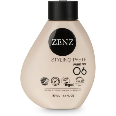 ZENZ Organique No. 06 Pâte de coiffage - Crème capillaire, 130ml - Publicité ZENZ Organique No. 06 Pâte de coiffage - Crème capillaire, 130ml - Publicité