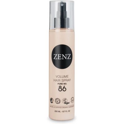ZENZ Organic No.86 Fixatif pour cheveux à tenue moyenne - Spray cheveux femmes - Publicité ZENZ Organic No.86 Fixatif pour cheveux à tenue moyenne - Spray cheveux femmes - Publicité