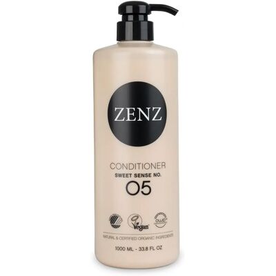 ZENZ Organic Sweet Sense No. 05 balsam hidratant pentru volum - 1000 ml ZENZ Organic Sweet Sense No. 05 balsam hidratant pentru volum - 1000 ml