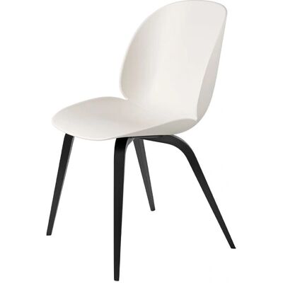Gubi Beetle Spisestol - Svart, Trebein, Ergonomisk Gubi Beetle Spisestol - Svart, Trebein, Ergonomisk