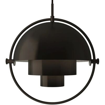 Gubi Multi-Lite Suspension Petite Ø 25,5 cm - Laiton noir - Publicité Gubi Multi-Lite Suspension Petite Ø 25,5 cm - Laiton noir - Publicité