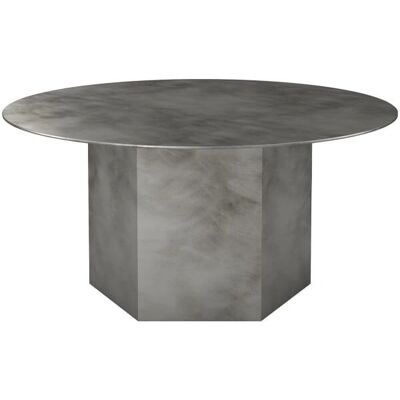 Table Basse Epic Gubi - Acier Gris Brouillard - Ø 80 cm - Publicité Table Basse Epic Gubi - Acier Gris Brouillard - Ø 80 cm - Publicité