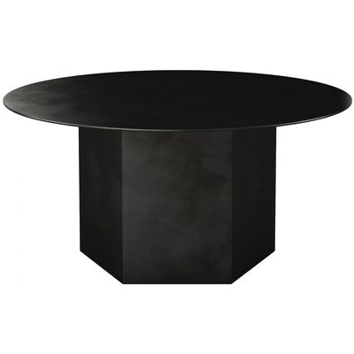 Gubi Epic Table Basse en Acier Noir - 80cm - Publicité Gubi Epic Table Basse en Acier Noir - 80cm - Publicité