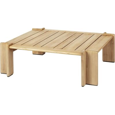 Gubi Atmosfera Side Table - Natural Teak, 113x100 cm Gubi Atmosfera Side Table - Natural Teak, 113x100 cm