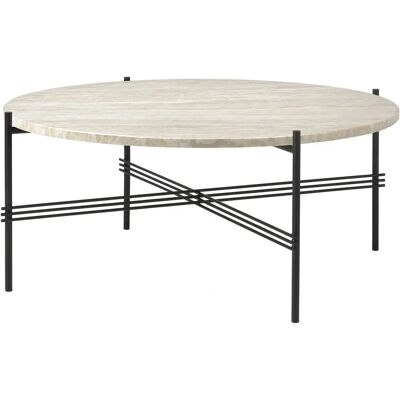 Gubi - TS Outdoor - Ø80cm - Travertin Hvit - Kaffebord Gubi - TS Outdoor - Ø80cm - Travertin Hvit - Kaffebord