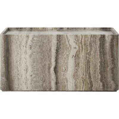 GUBI Pietra Side Table - Unikt Travertin-Design GUBI Pietra Side Table - Unikt Travertin-Design