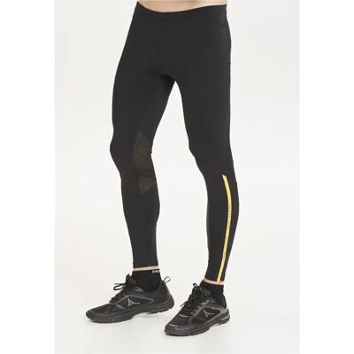 ENDURANCE Samiens Heren Geel Zwart Sport Tights - Broeken ENDURANCE Samiens Heren Geel Zwart Sport Tights - Broeken