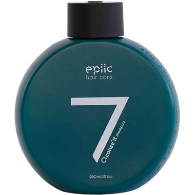 epiic hair care epiic Nr. 7 Cleanse’it Shampoo - Kopfhaut & Schuppen epiic hair care epiic Nr. 7 Cleanse’it Shampoo - Kopfhaut & Schuppen