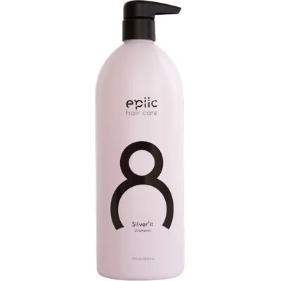 Epiic Marke Nr. 8 Silver’it Shampoo - Blond/Gray - 970ml Epiic Marke Nr. 8 Silver’it Shampoo - Blond/Gray - 970ml