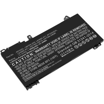 CoreParts MBXHP-BA0308 Laptop-Akku - 41,04Wh Li-Polymer CoreParts MBXHP-BA0308 Laptop-Akku - 41,04Wh Li-Polymer