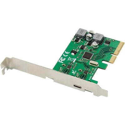 MicroConnect PCIe X4 ASM1142 10Gbps USB 3.1 - PCIe til USB-C Adapter MicroConnect PCIe X4 ASM1142 10Gbps USB 3.1 - PCIe til USB-C Adapter